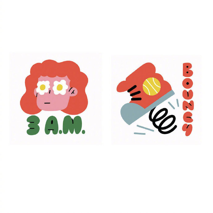 趣味十足！18款可爱抽象Logo设计