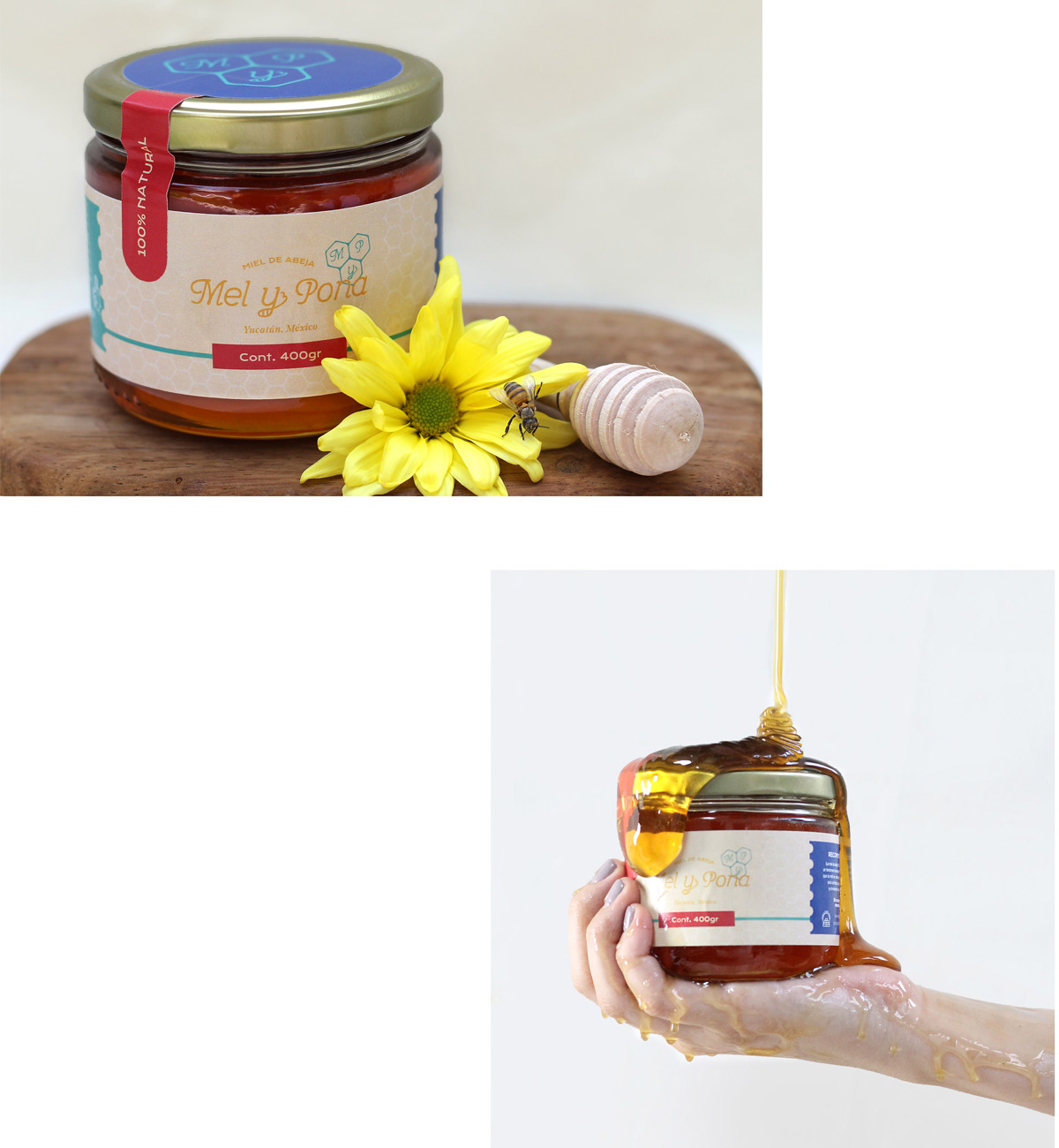 生产过程！蜂蜜品牌VI设计