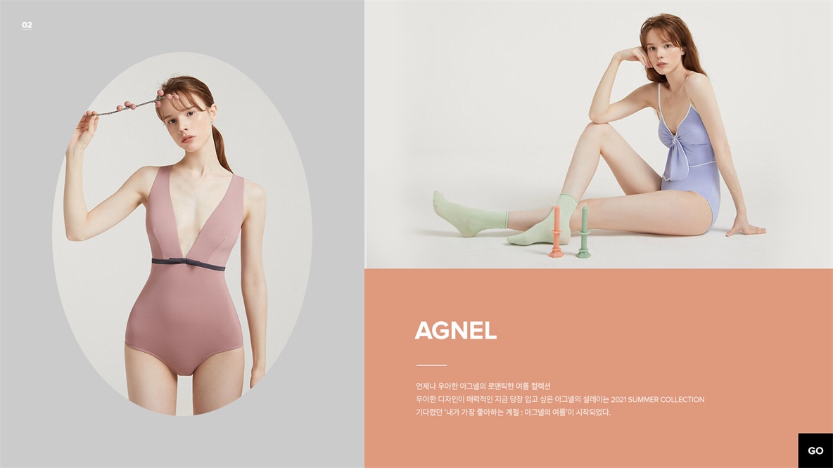 性感舒适！一组女士泳衣banner设计参考