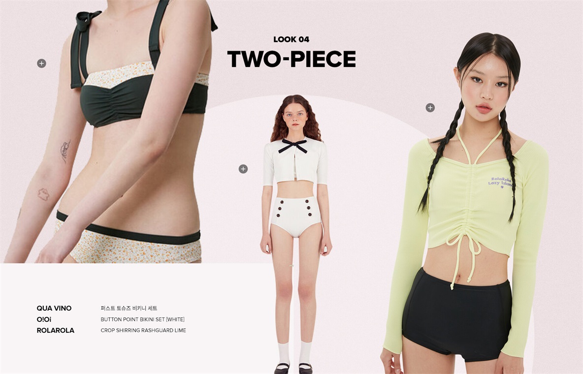 性感舒适！一组女士泳衣banner设计参考