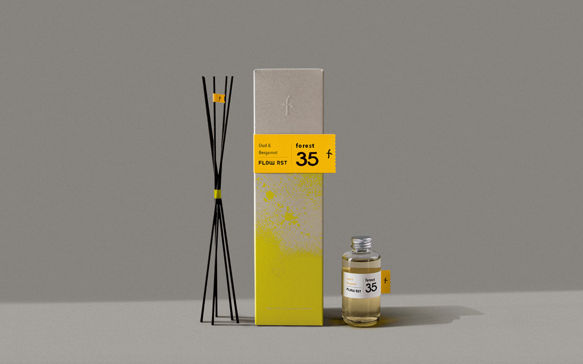 抽象浪漫!香薰品牌VI设计