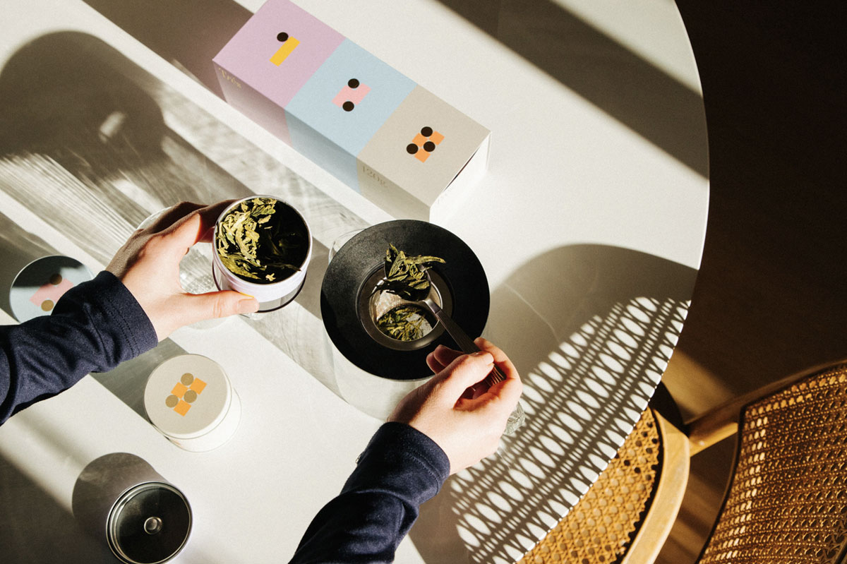 抽象简约！茶叶包装设计