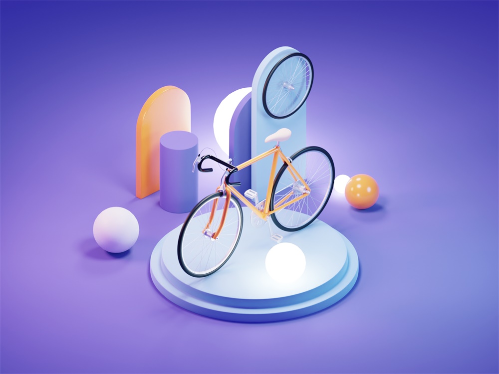 网页设计怎么吸引用户？来看3D设计师Roman Klco 的3D插图