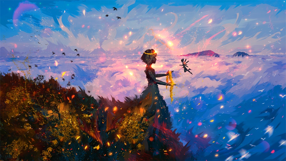奇妙的想像力！9张梦幻景观插画