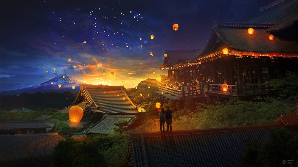 奇妙的想像力！9张梦幻景观插画