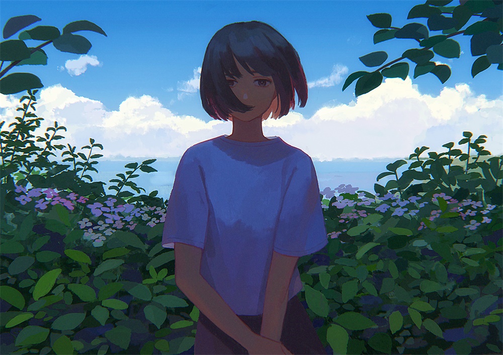 12张日系小清新系列动漫插画