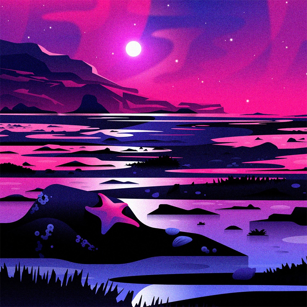 海洋梦境！Nick Matej 的插画作品