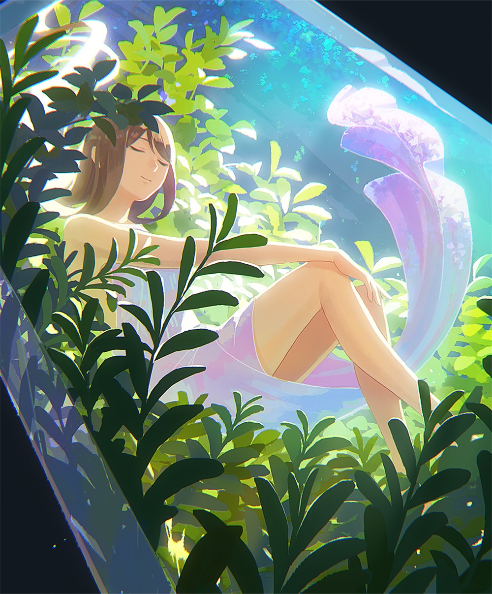 12张日系小清新系列动漫插画