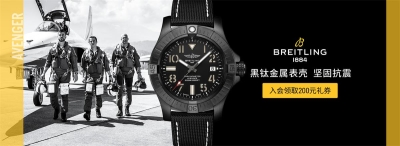 品牌手表banner设计