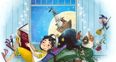 彩铅肌理！9张儿童绘本插画 - 9图