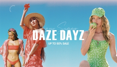 性感舒适！一组女士泳衣banner设计参考 - 14图