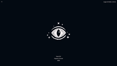 生动灵性！12款趣味黑白Logo设计 - 12图