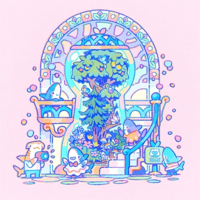 10张充满童趣的儿童水彩绘画 - 10图