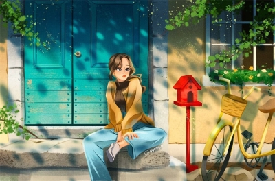 日常生活篇！12张不同神态的人物场景插画 - 12图