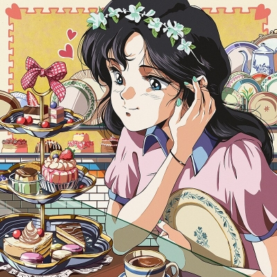 14张复古风少女插画！ - 14图