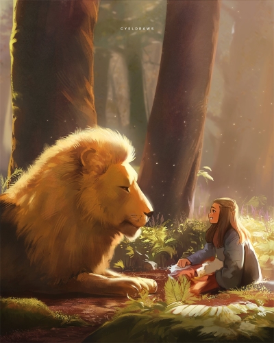 插画师 cyeldraws 的一组光影插画 - 12图