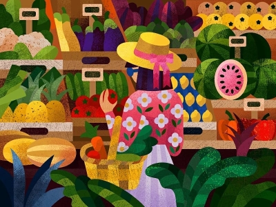 插画师 mfadeevadesign 笔下的噪点插画 - 9图