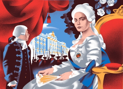 14张充满装饰画元素的杂志插画！ - 12图