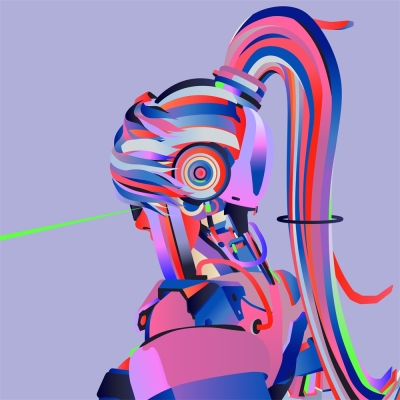 人像与色彩！18张视觉插画海报 - 18图