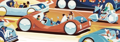 生活小景！14张扁平风格插画 - 14图