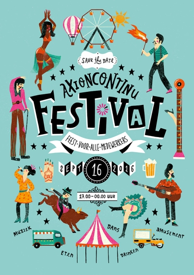 脑洞大开！12张Lobke van Aar插画海报 - 12图