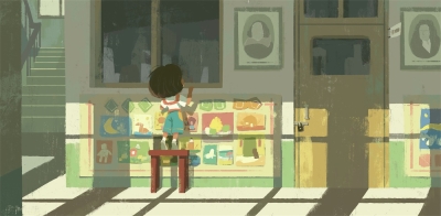 超温暖！9张代入感超强的童年插画 - 9图