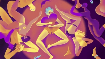 插画师 Alina Bohoru 的一组噪点插画 - 9图