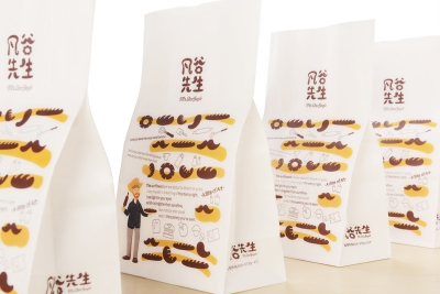 温馨插画！面包烘焙品牌VI设计