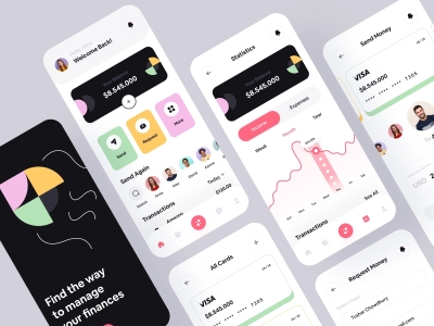 如何找到银行APP设计灵感！这12组界面设计给你答案 - 12图