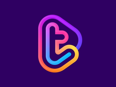 千姿百态！24款炫彩几何字体设计 - 24图