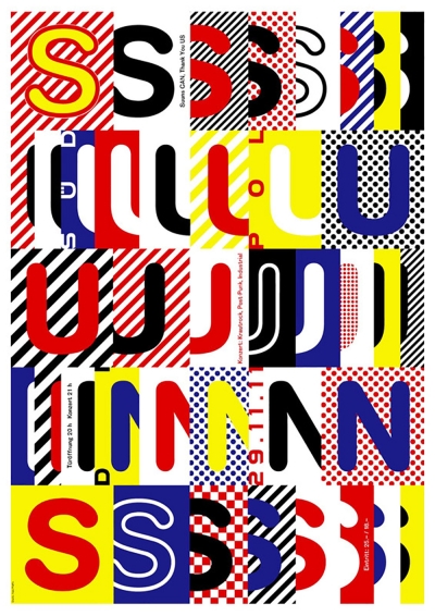 15款来自felix pfäffli的英文排版海报 - 15图