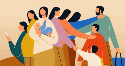 10张时尚简洁的扁平插图 - 10图