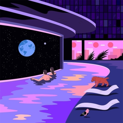 色彩视觉体验！18款充满梦幻的扁平插画作品 - 18图