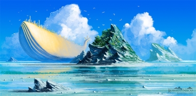 梦幻童话世界！12张幻想场景插画 ​ - 12图