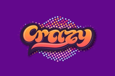 活力无限！28款Crazy字体设计