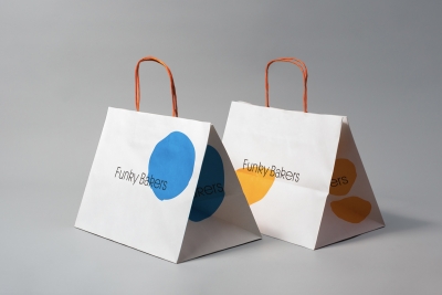 不规则图形！面包烘焙品牌VI设计 - 30图