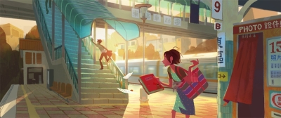 10张充满童趣的光影插画！ - 10图